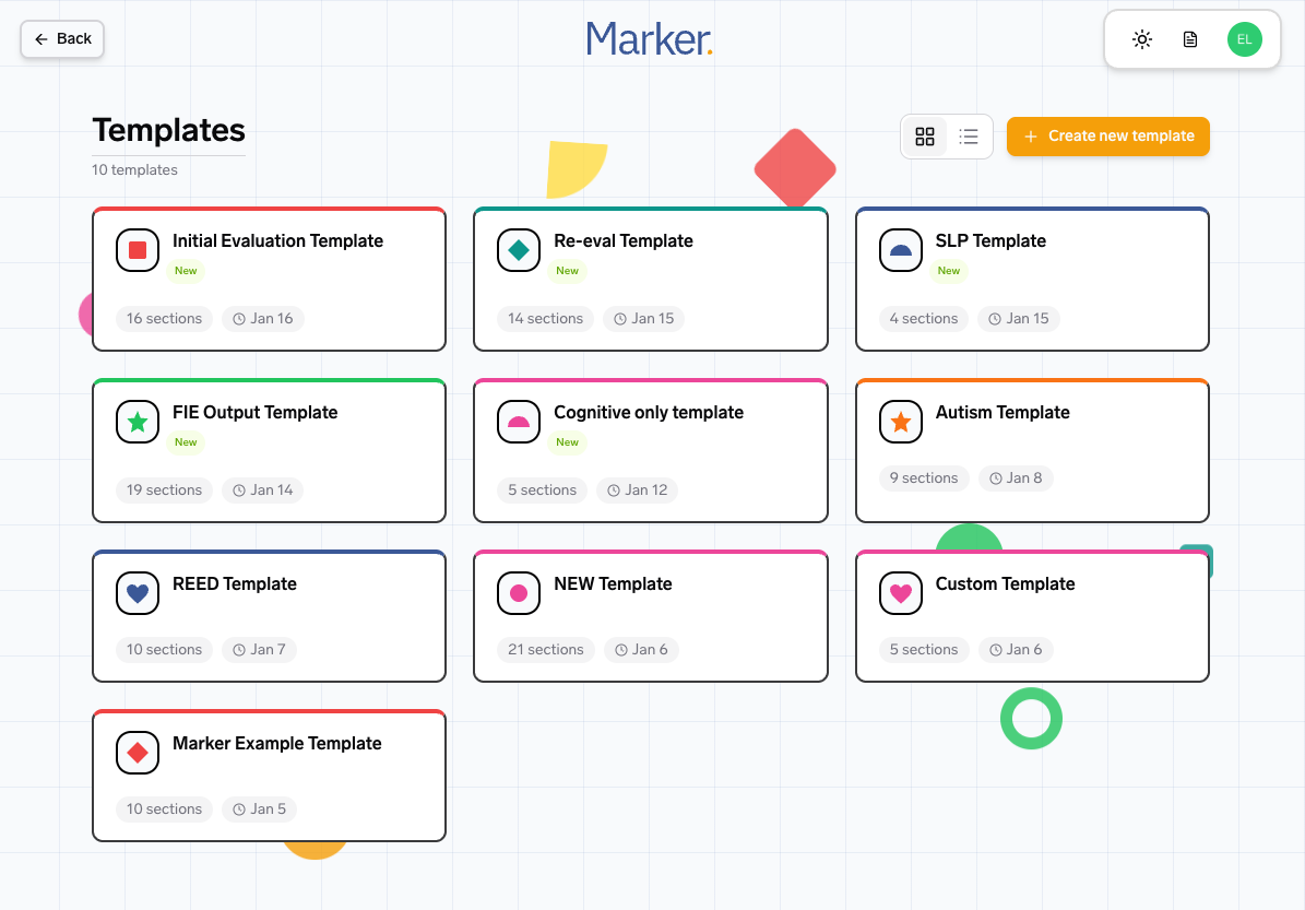 Create Your Template